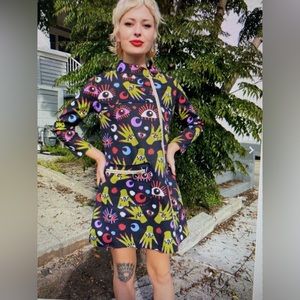 Nooworks witchy ways art teacher tunic XS